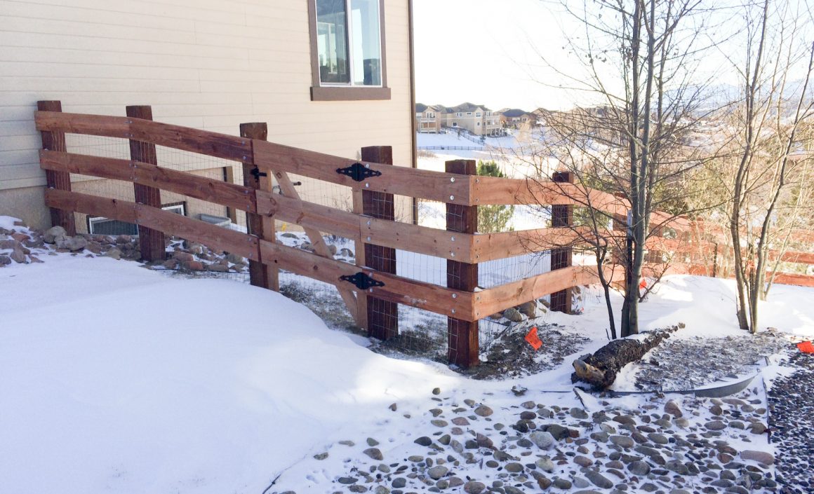 3-Rail Ranch Fence