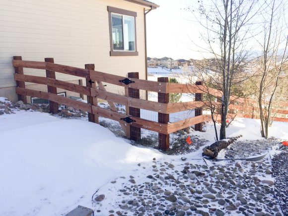 3-Rail Ranch Fence